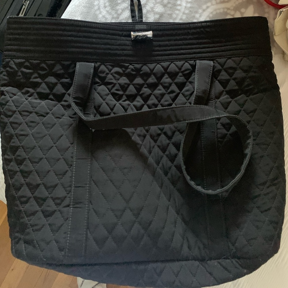 Vera Bradley black shoulder bag